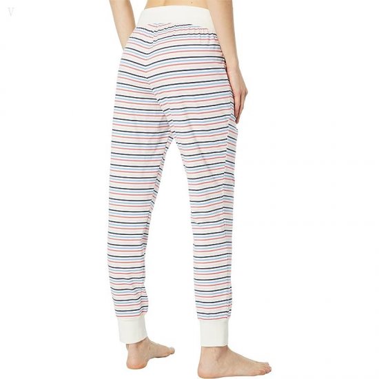 L.L.Bean Super Soft Shrink-Free Lounge Set Stripe Sailcloth Multi Stripe ID-MxyULH63