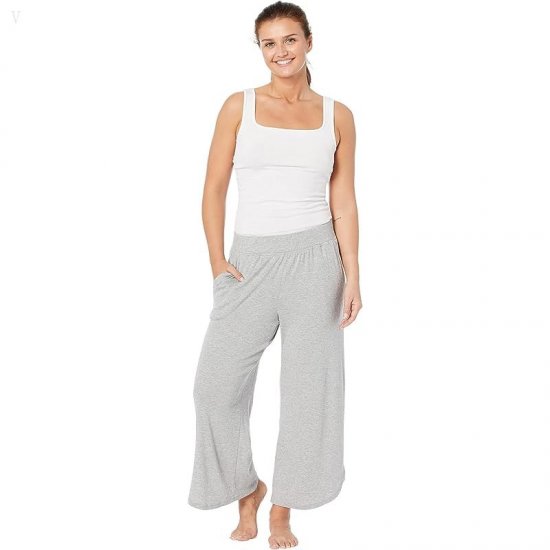 L.L.Bean Petite Restore Sleep Pants Light Gray Heather ID-ppgPEKOD