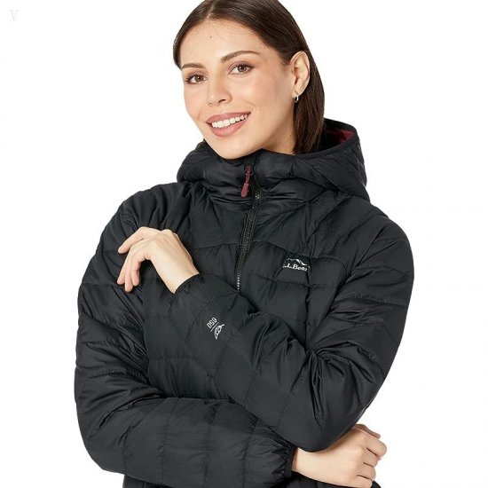 L.L.Bean Bean\'s Down Hooded Jacket Black ID-6djn4lwQ