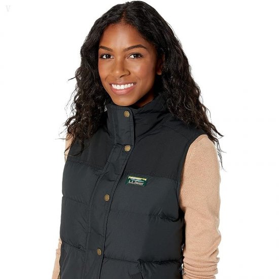 L.L.Bean Petite Mountain Classic Down Vest Black ID-ZcrHIJkr