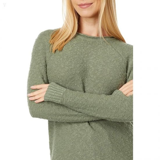 L.L.Bean Midweight Cotton Slub Rollneck Pullover Bay Leaf ID-t8bFRhWZ