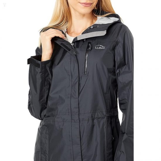 L.L.Bean Trail Model Raincoat Black ID-4PWnQC10